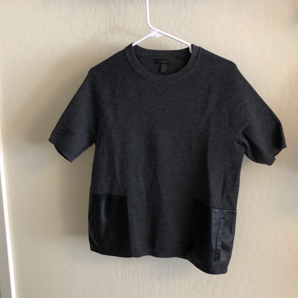 Jcrew short sleeve sweater